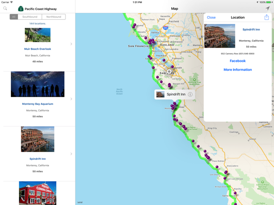 Screenshot #5 pour Pacific Coast Highway