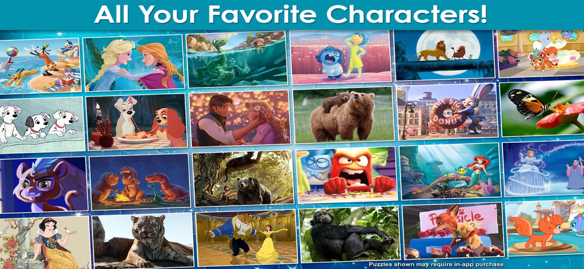 Disney Jigsaw Puzzles! screenshot 1