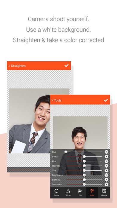 Screenshot #1 pour Passport Photo Maker - Ai ID