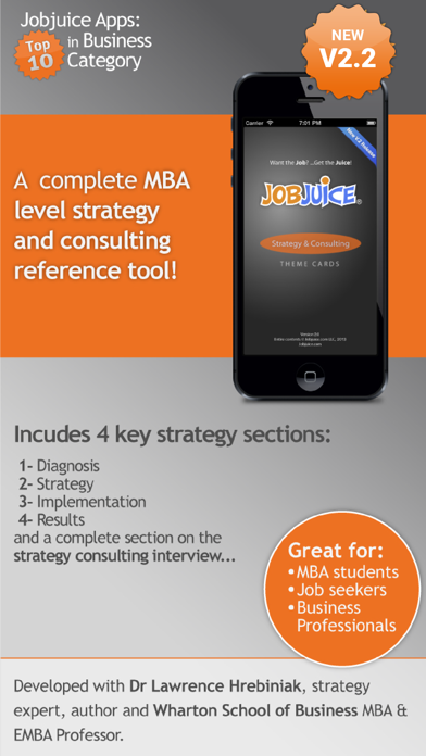 Screenshot #1 pour Jobjuice Strategy & Consulting