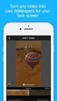 video wallpaper · lock screen iphone screenshot 1