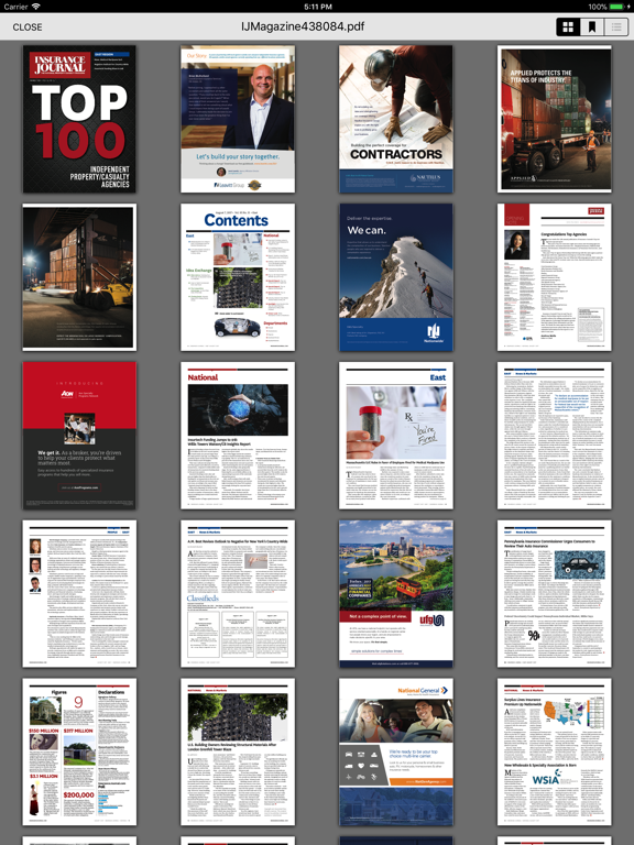Insurance Journal News iPad screenshot 5 - News app