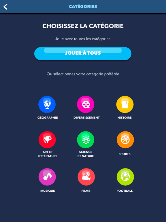 Screenshot #6 pour Trivial Multiplayer Quiz