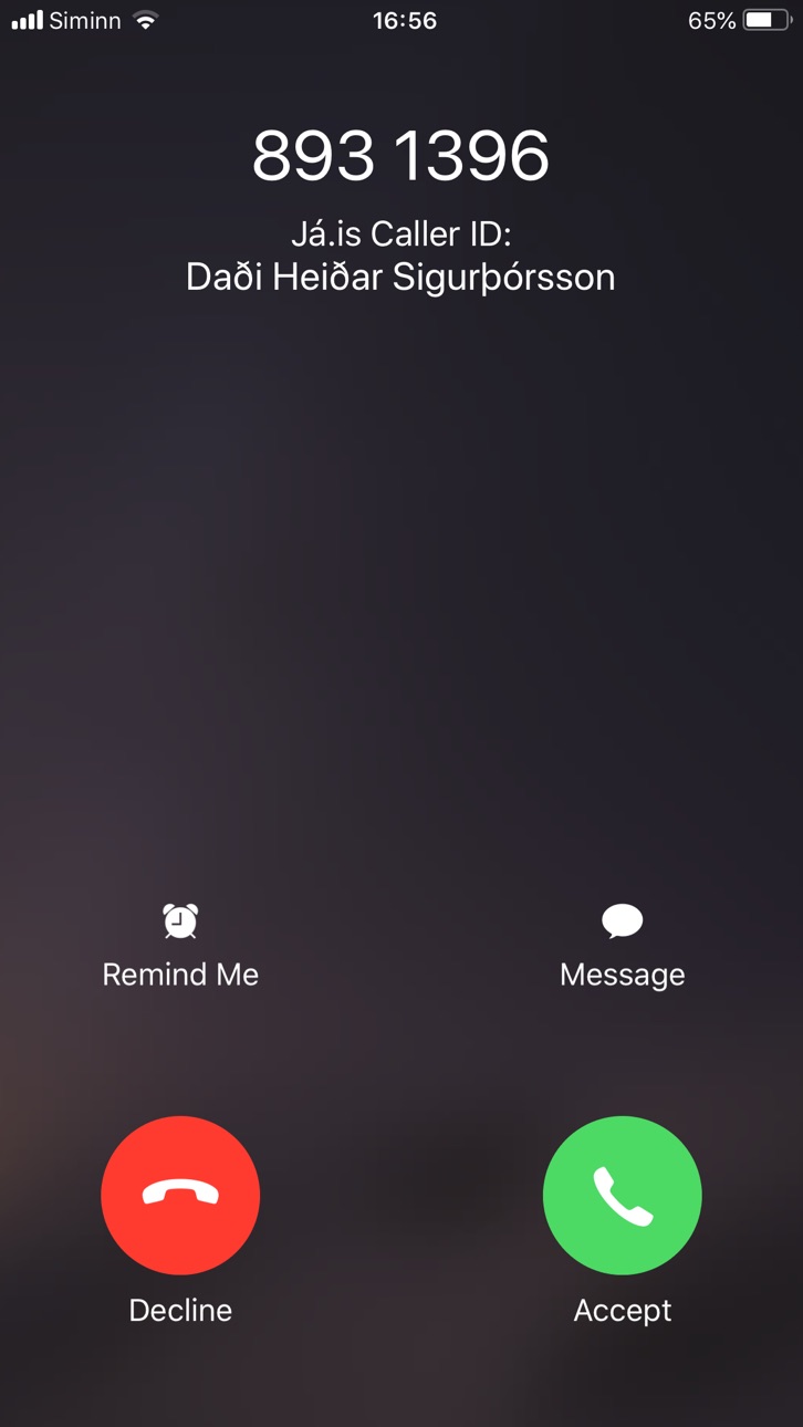 iPhone screenshot
