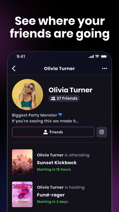Plots - Host & Find Events Screenshot