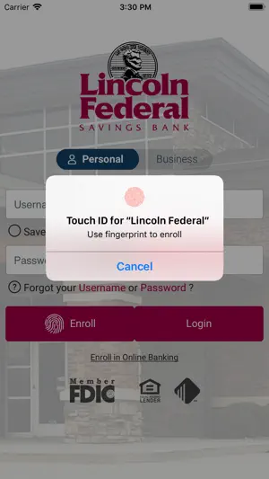 Lincoln Federal Savings Bank screenshot 2