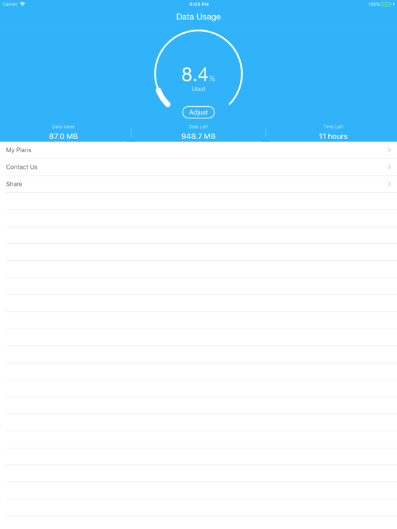 Screenshot #4 pour Suivi Data : Forfait Mobile