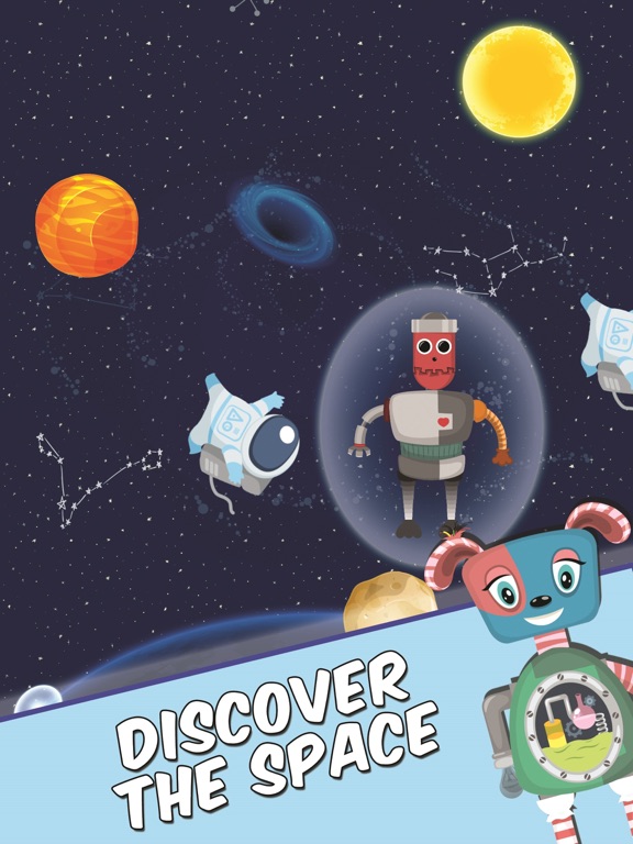 Robot games for preschool kids iPad screenshot 5 - Education app