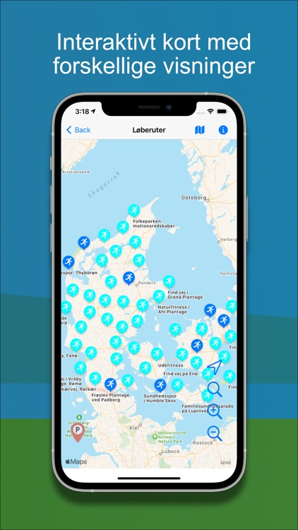 Løberuter i Danmark - løbe app screenshot-5