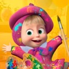Masha and the Bear Coloring icon