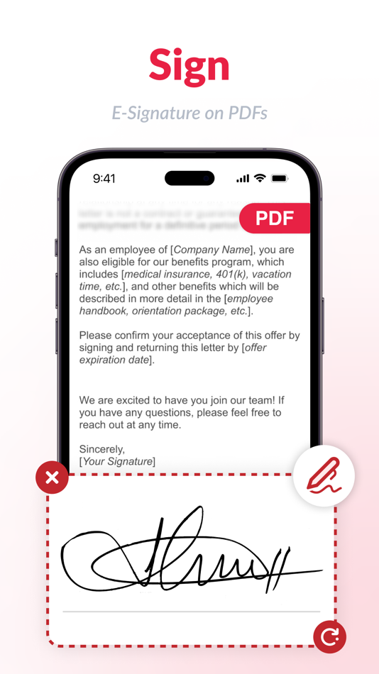 #3. PDF Editor: Read, Scan & Sign (iOS) Podle: Rhophi Analytics LLP