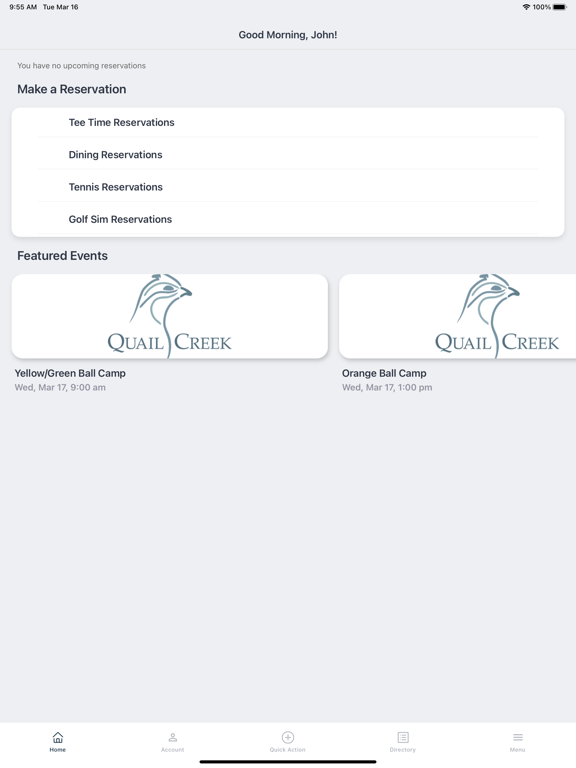 App screenshot