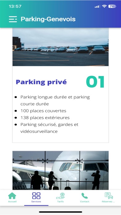 Parking Genevois Screenshot