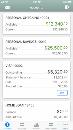 Pentucket Bank screenshot 2