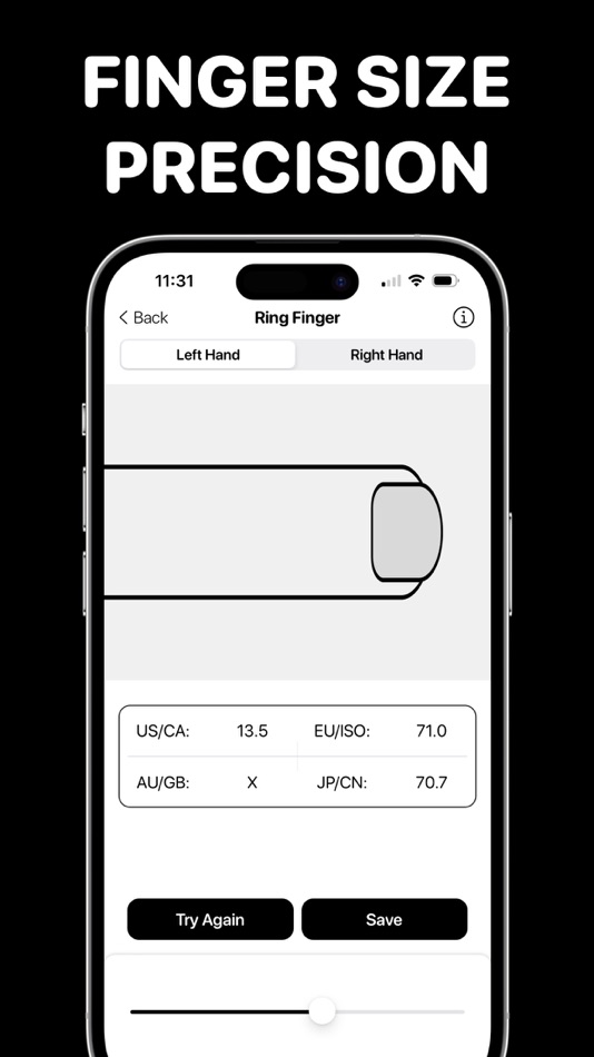 #2. Ring Sizer Tool (iOS) Podle: Appcano LLC