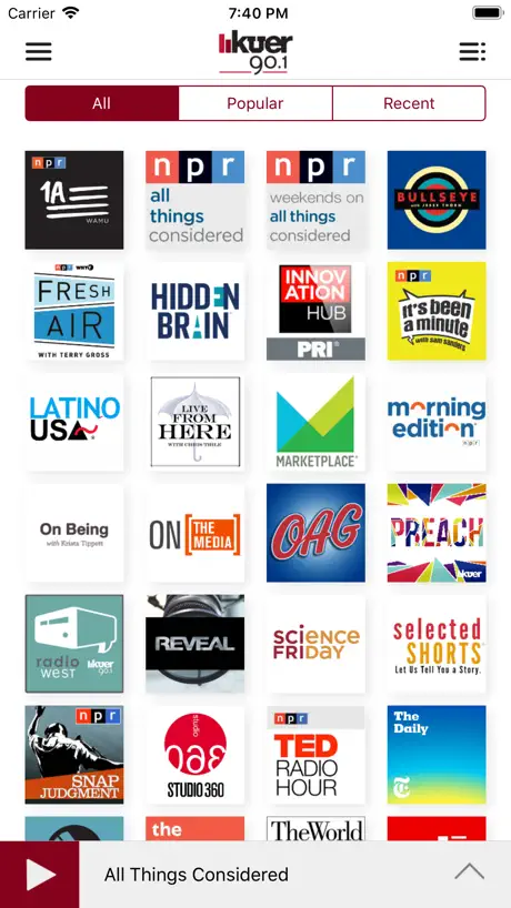 KUER Public Radio App