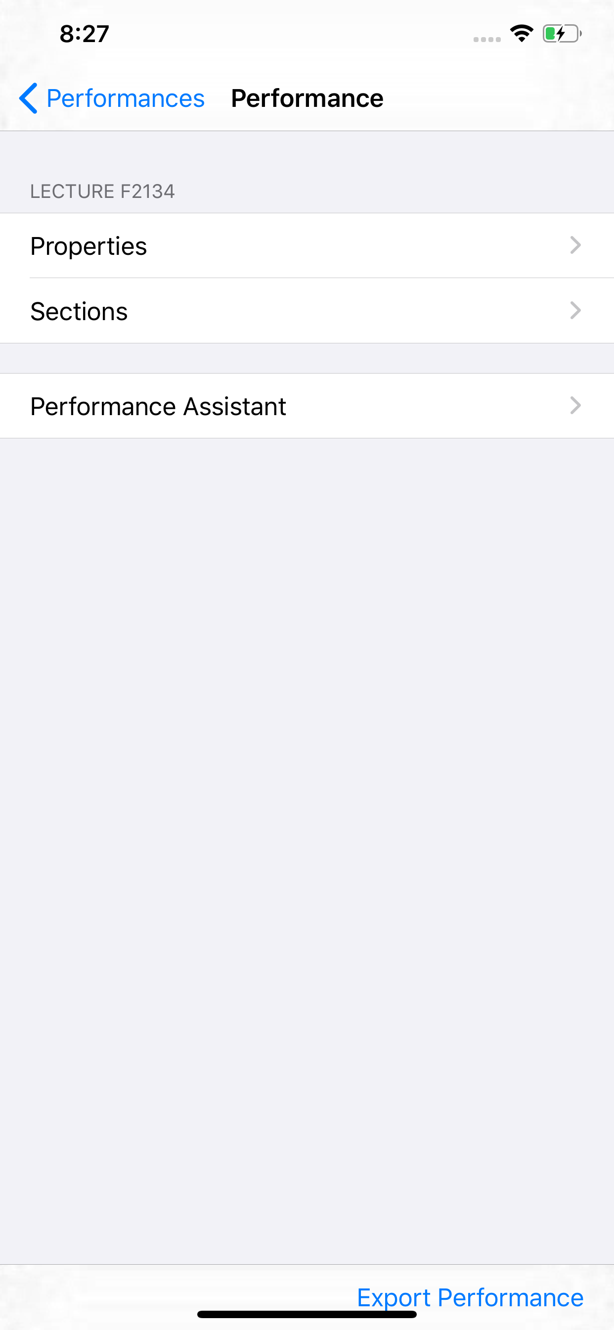 Timer with Sections