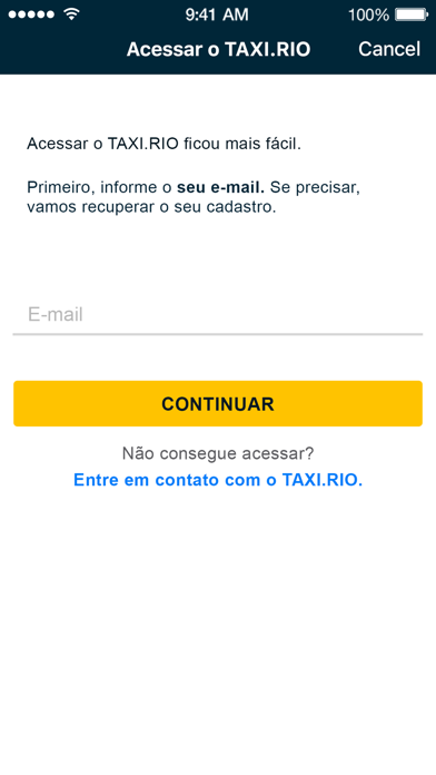 Taxi.Rio - Passageiro Screenshot 1 - AppWisp.com Taxi.Rio - Passageiro Screenshot 1 - AppWisp.com