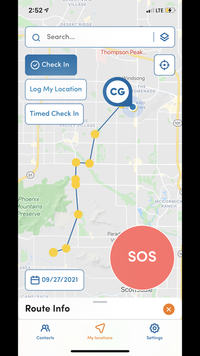 Screenshot 3 of AlertGPS Mobile App