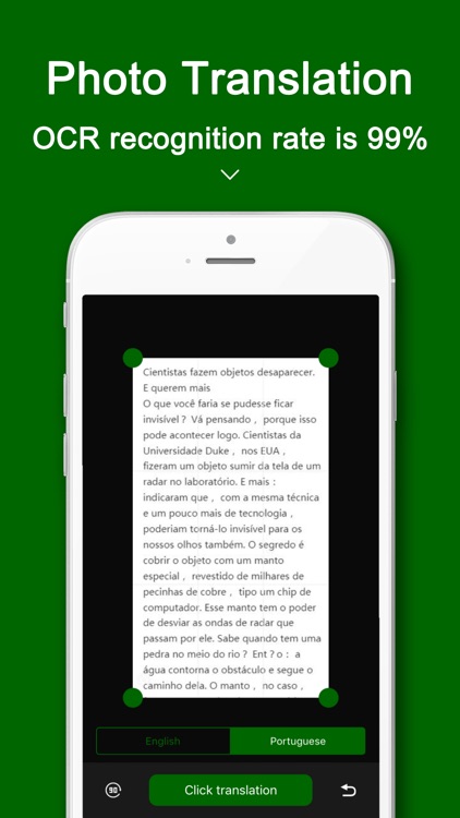 ptTranslator for Portuguese