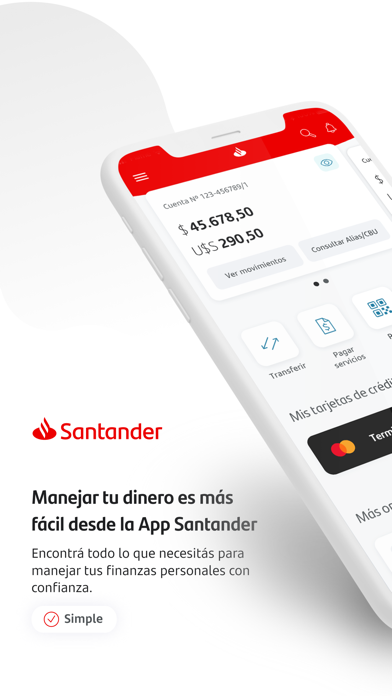 Santander Argentina Screenshot