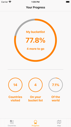 Visited Countries screenshot 6
