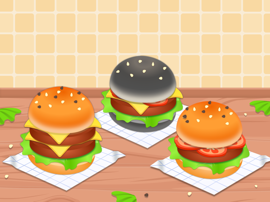 Cooking Burger - Kids Games iPad screenshot 5 - Education app