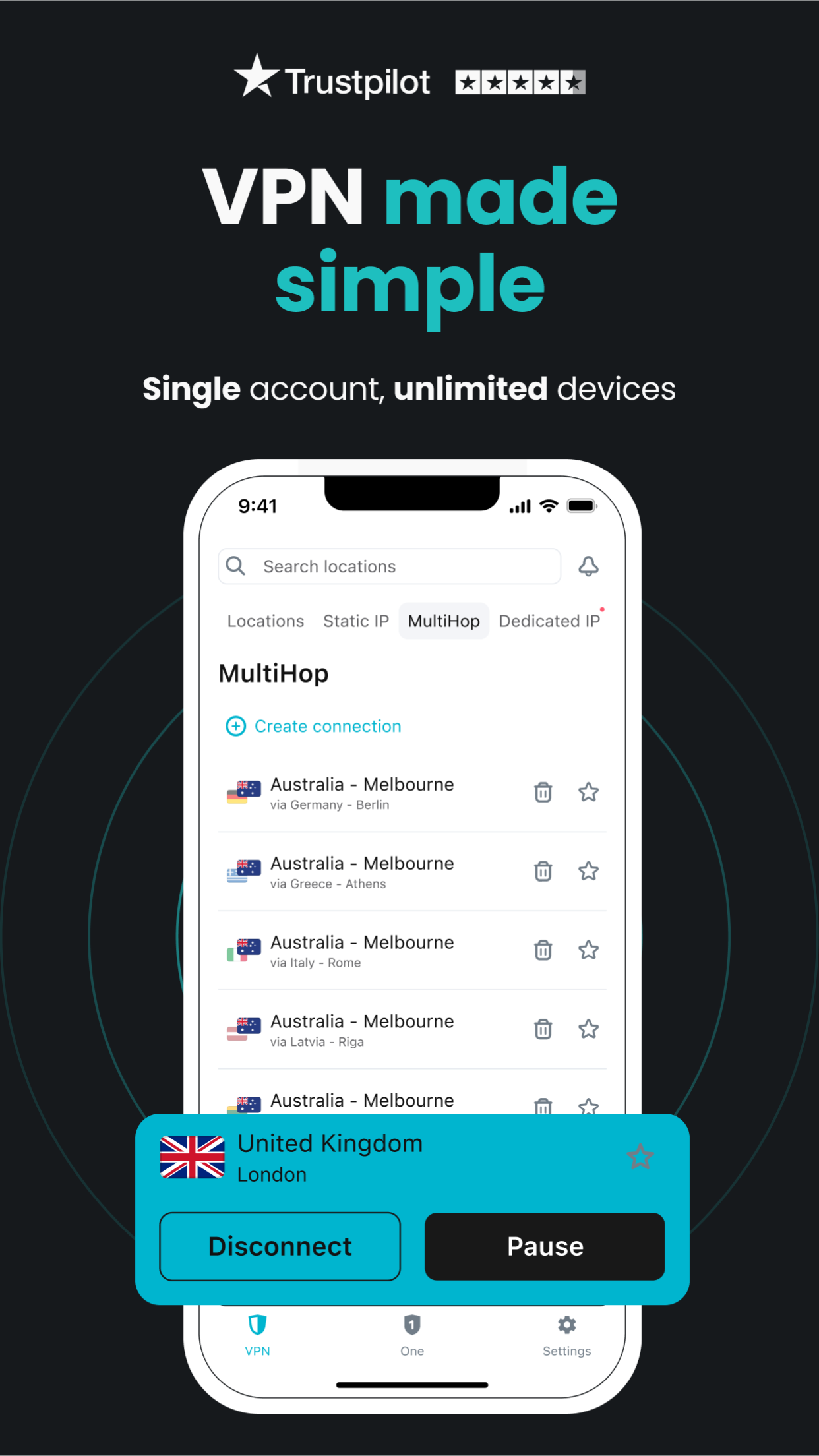 Surfshark VPN: Fast & Reliable screenshot 1
