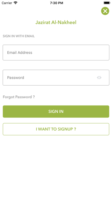 App screenshot