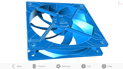 IGES & STEP Viewer のスクリーンショット