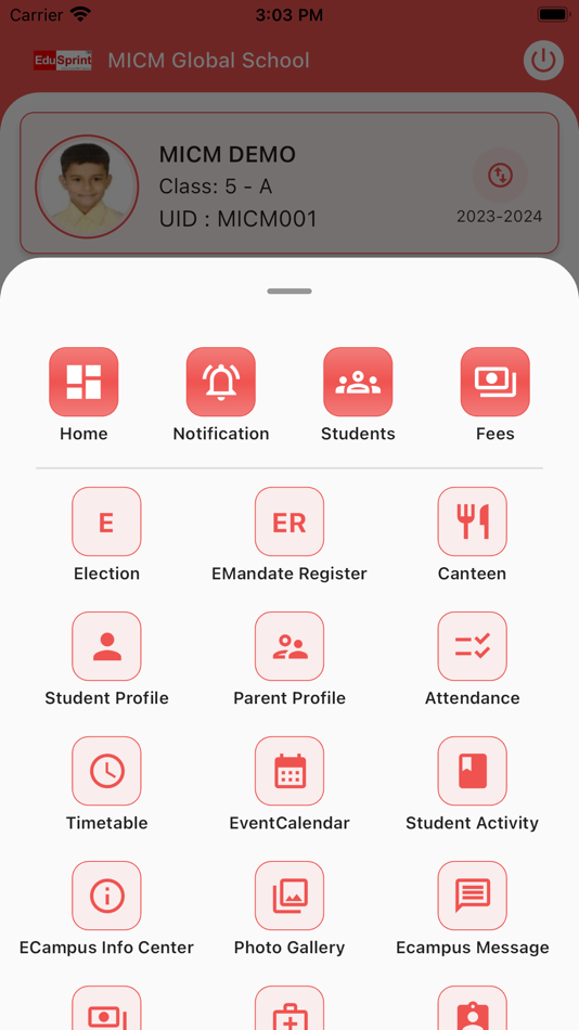 #5. Edusprint Pro (iOS) 由: MICM Net Solutions Pvt Ltd