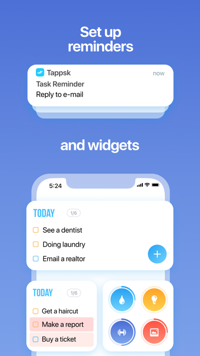 Tappsk: ToDo & Habit Tracker Screenshot