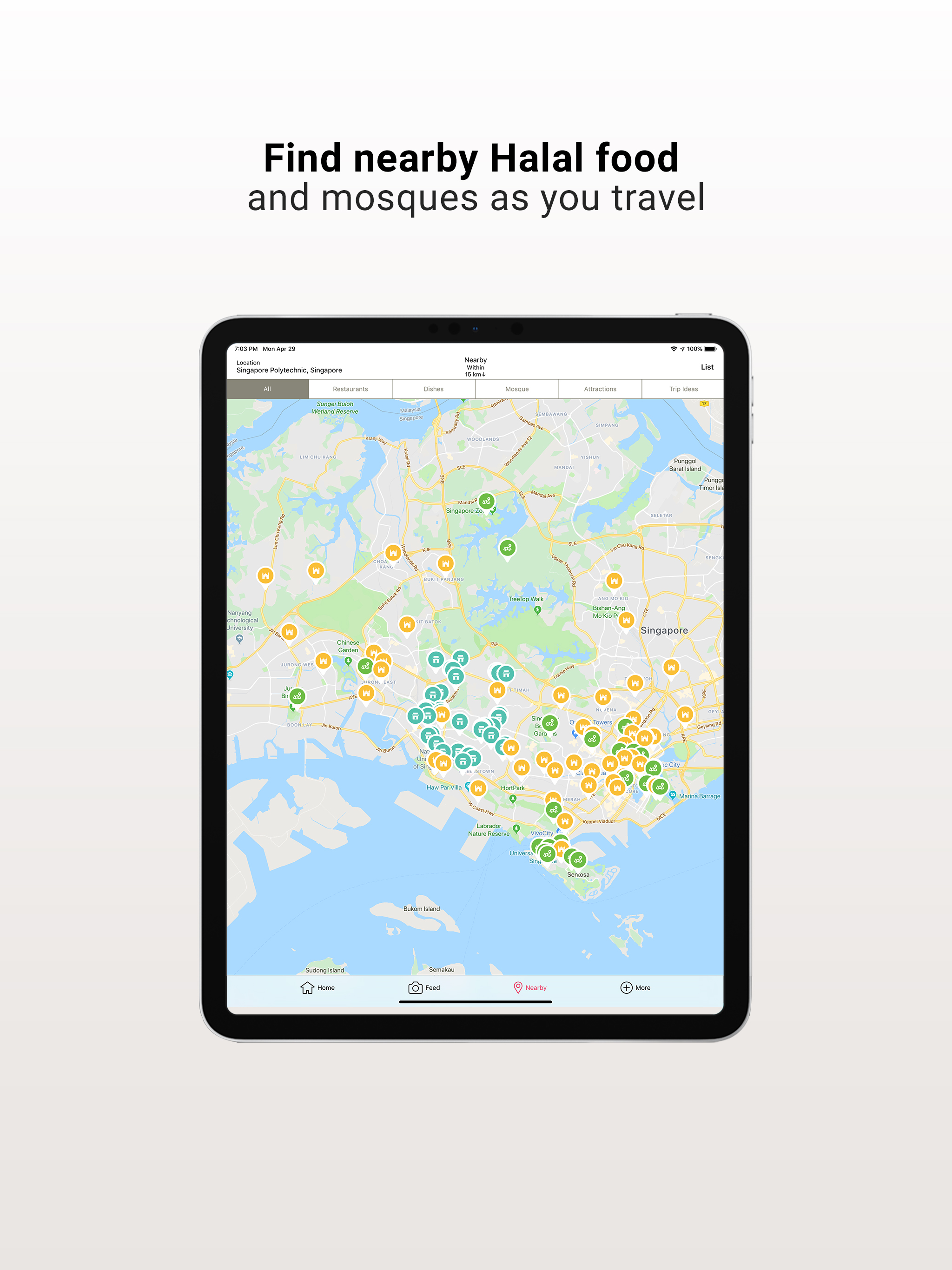 Halal Trip: Food Travel Prayer screenshot 15