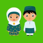 Hijab Couple Love Stickers App Support
