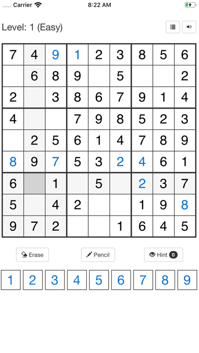 Sudoku 2* Screenshot 4 of 5