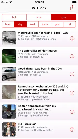 Wow Pics screenshot 1
