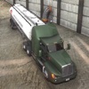 Oil Tanker Cargo Truck Driving icon