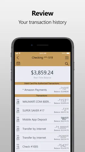 First Heritage Bank Mobile screenshot 3