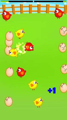 Chicken fight-Two player game screenshot 1