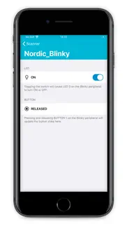 nrf blinky iPhone Captures Décran 2