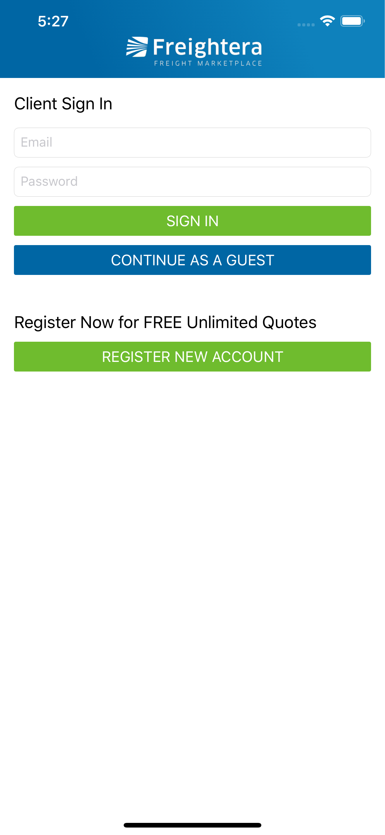 Freightera screenshot 9