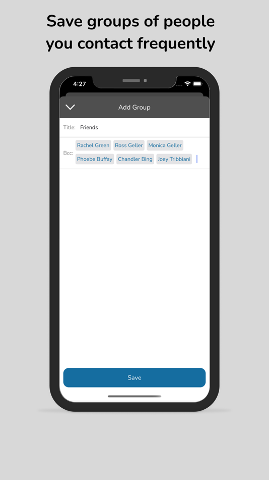 #3. Bcc Text: Private Mass Texting (iOS) Av: One Step LLC