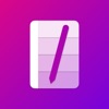 Purple Diary Journal With Lock icon