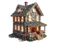 Christmas Light Stickers