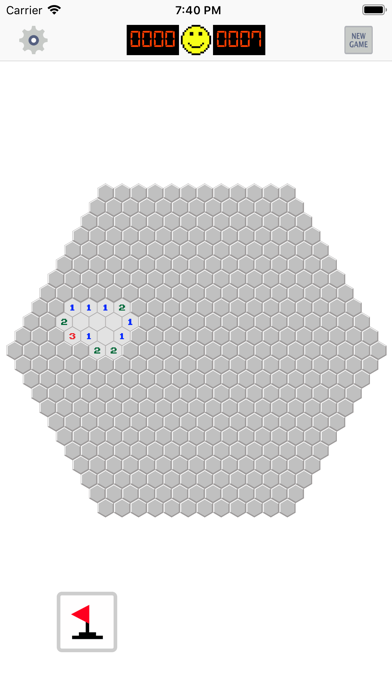 Mines Hex - Hexagon Sweeper Screenshot