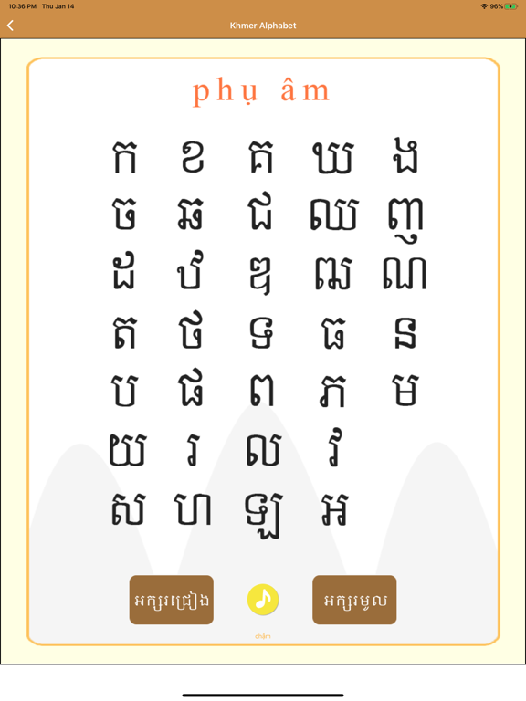 Screenshot #5 pour Tiếng Khmer -Campuchia-