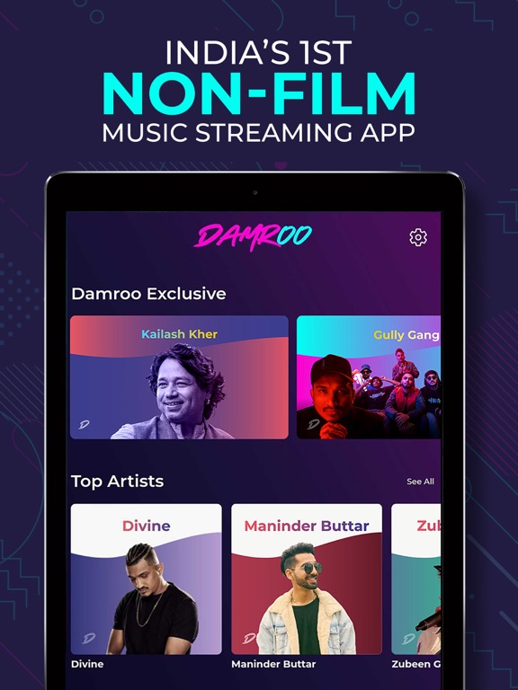 Screenshot #4 pour Damroo - Music, Podcast, Story