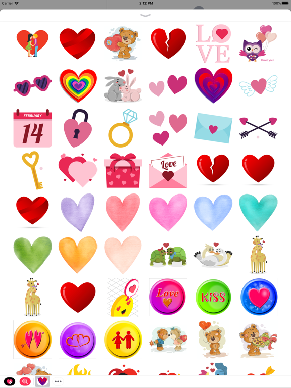 Screenshot #4 pour Stickers: Valentine's Day FUN
