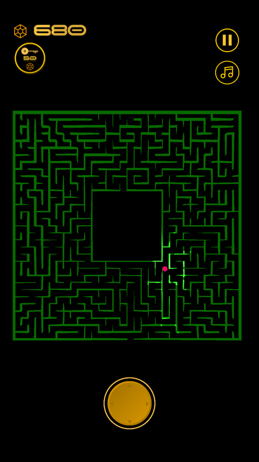 #5. Glowo Maze (iOS) 由: Ferhat Ozdemir