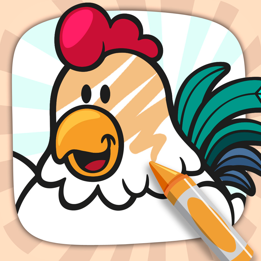 Get Coloring book farm animal for iOS, iPhone, iPad Aso Report